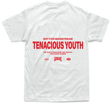 Load image into Gallery viewer, TENACIOUS T-SHIRT:WHITE
